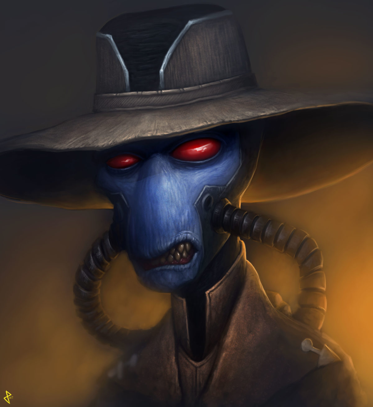 Bounty Hunter, Cad Bane from Star Wars